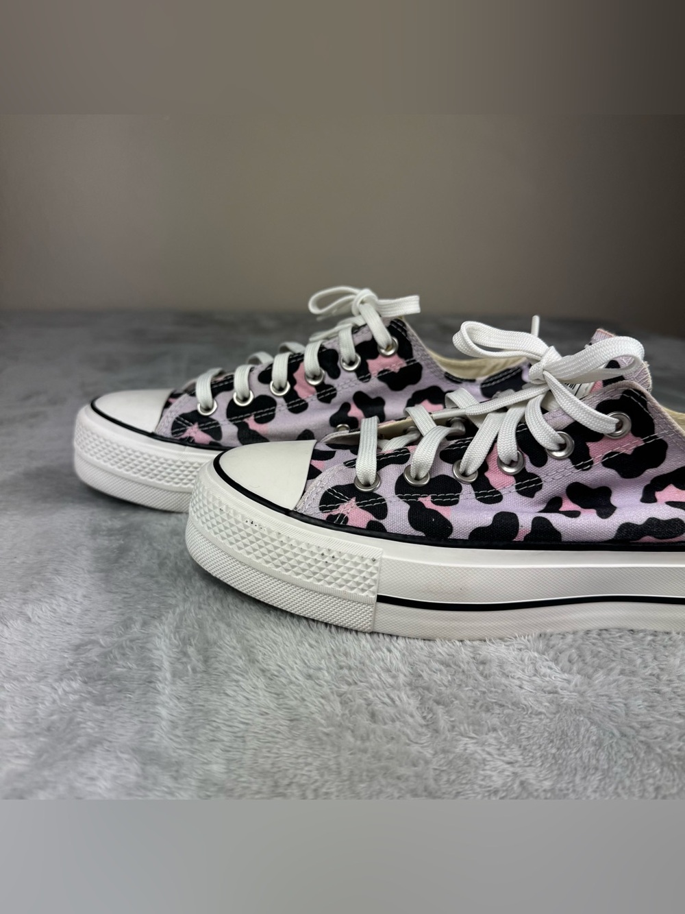Converse Chuck Taylor All Star Leopard Platform Low Top - Picture 11 of 15